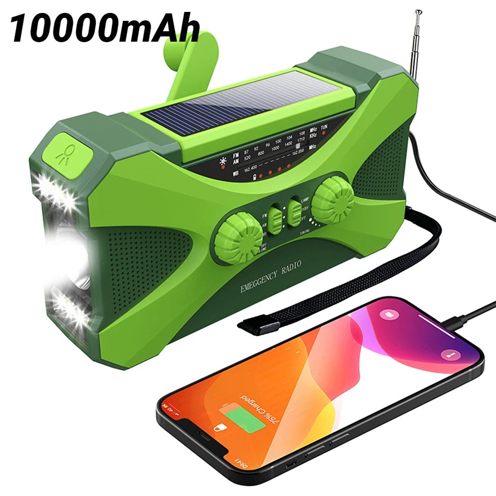 Rádio de Emergência 10000mAh