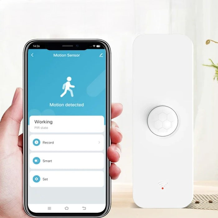 Sensor de Movimento Inteligente com Detector Infravermelho Wi-fi